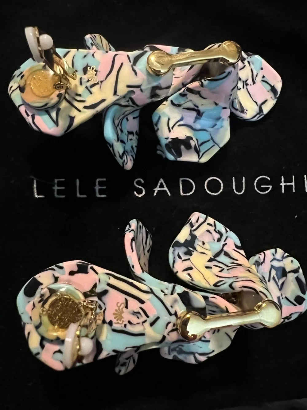 🔥🔥ONE ITEM DEAL OF THE DAY LELE SADOUGUI Authentic Earrings Reduced Buy Now Save